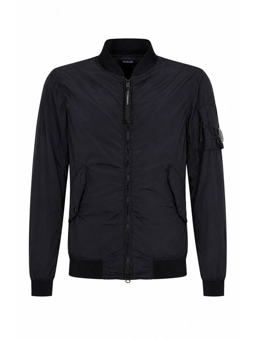 Bomber in tessuto Nycra-R Total Eclipse Blue C.P. COMPANY | 20CMOW152A 005864G888
